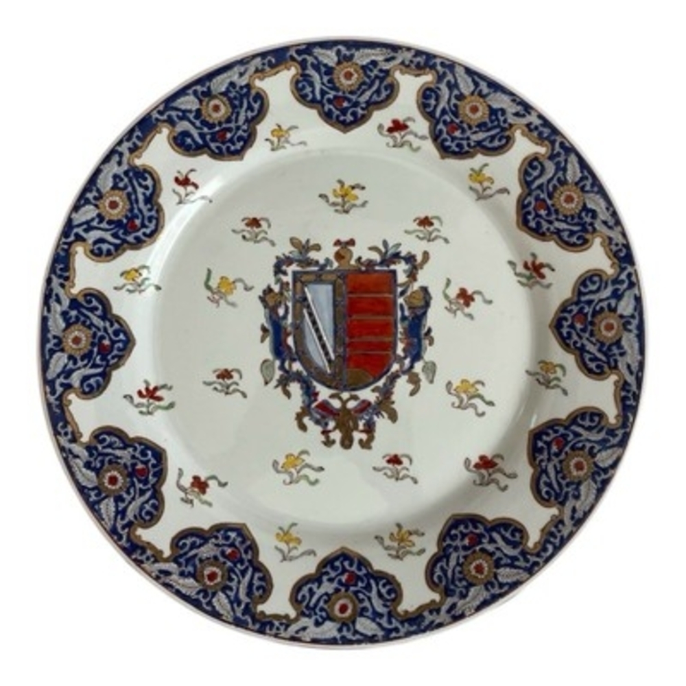 Vintage Porcelain Plate French Samson Hand Painted Collectible Plate Gift - Picture 3 of 6